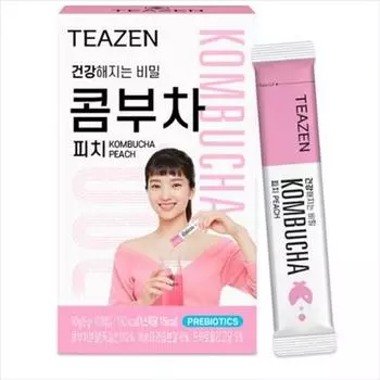 TEAZEN Персиковый чайный гриб, 5 г, 10 шт. 5g X 10EA