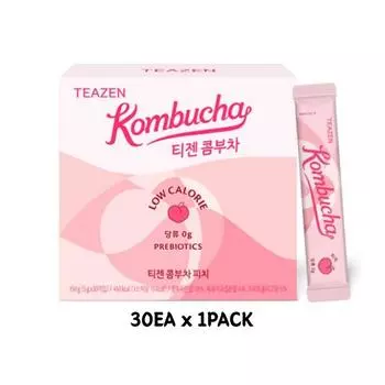 TEAZEN Персиковый чайный гриб, 5 г, 30 шт. 5g X 30EA