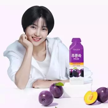 Teazen замачивание в сливах и зеленом яблоке (4 недели стоит), Корейский Комбуча