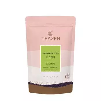 Teazen Жасминовый чай 25 пакетиков (Треугольный чайный пакетик), Корейский Комбуча
