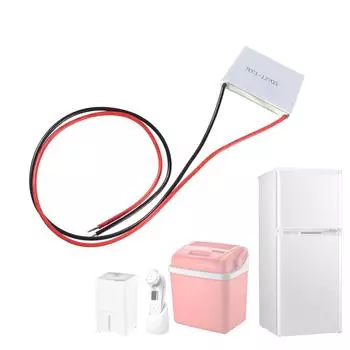 TEC1-12703 Термоэлектрическая охлаждающая пластина 12 В 29,7 Вт Охлаждающий модуль пластины Пельтье Эффективный для контроля температуры