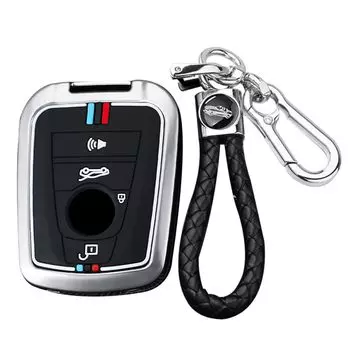 TECART BMW Dedicated Key Case, I3 Key Chain, I8 Key Holder, Car Accessories, Silicone,