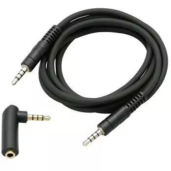 TECH 3.5mm Connector TRRS (4 Pole) Male-Male Cable 1.5m TRSM-1.5
