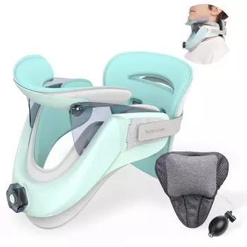 Tech Love Neck Stretcher Введение в субботу Сделано в Японии Поддержка шеи Корсет для шеи Вытяжение шеи Прямая шея Фиксация шеи Легкий