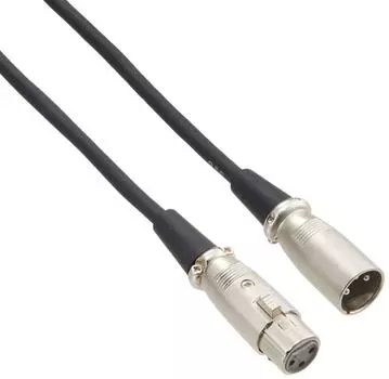 TECH Microphone Cable XLR (Male) / XLR (Female) 7m TMCC-7 Black