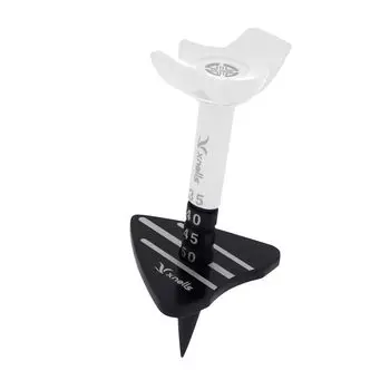 TECH SKIN Control Golf Tee Neon Plus 35 мм 55 мм Новый дизайн Регулируемая высота мяча Маркер Усиленный пластик Защита от потери Сделано в Корее -