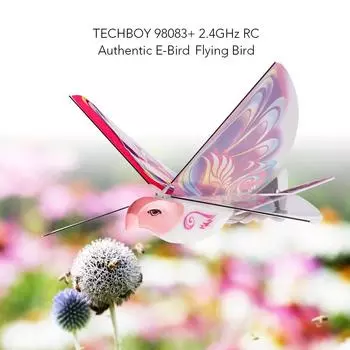TECHBOY 98083+ 2,4 ГГц Пульт Дистанционного Управления Аутентичные E-Bird Butterfly Flying Bird RC Toys жёлтый