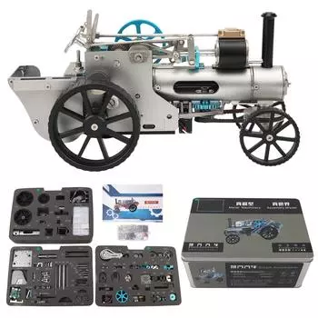 TECHING Steam Engine Car Kit Набор для механической сборки моделей Промышленные принадлежности DM234?К