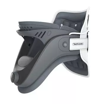 Techlove Neck Neck Neck Lightweight Neck Height One Size Подходит для дома Подарок на день рождения [Интегрированная структура, регулируемая] Растяжитель, корсет, поддержка,