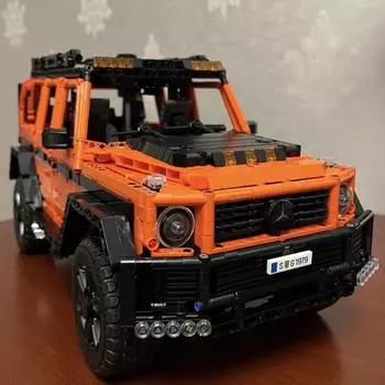 Technic Mercedes-Benz G 500 Professional Line Car Building Set, модель автомобиля G-Wagon в подарок для взрослых, внедорожник и 4X4