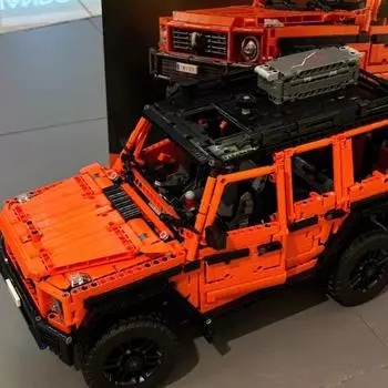 Technic Mercedes-Benz G 500 Professional Line Car Building Set, модель автомобиля G-Wagon в подарок для взрослых, внедорожник и 4X4