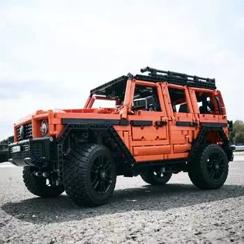 Technic Mercedes-Benz G 500 Professional Line Car Building Set, модель автомобиля G-Wagon в подарок для взрослых, внедорожник и 4X4
