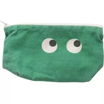 Techno Prime и Packable Pouch Чехол для аксессуаров Косметичка Чехол для ручки Fudebag 18x10 см Глубина 5 см Летающий монстр Зеленый Зеленый 74291