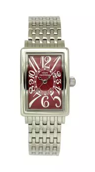 [Technos] 3-стрелочные прямоугольные часы T9927SR женские серебристые