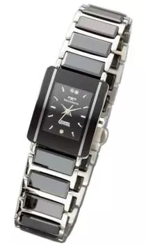 TECHNOS Ceramic Sapphire Ladies Watch T9796TB [TECHNOS] Gold/Black
