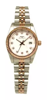 [Technos] Часы Date T6929PW женские розовое золото