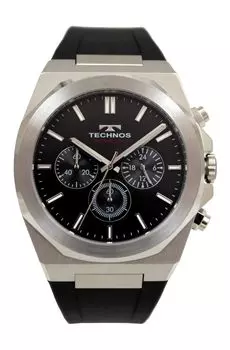 [Technos] Часы-хронограф T9C18SB мужские черные