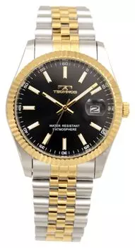 [Technos] Часы с датой T6C10TB мужские серебристые