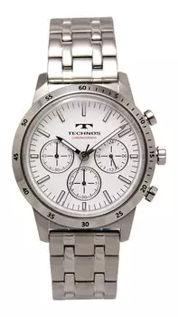 [Technos] Часы T4A57MW мужские серебряные
