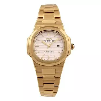 [Technos] часы T9902GW женские золотые