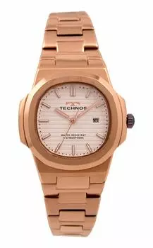 [Technos] Часы T9902PW женские розовое золото