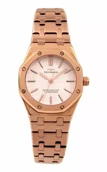 [Technos] Часы T9903PW женские розовое золото