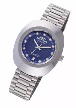 TECHNOS Циферблат из карбида вольфрама синего цвета T9475CL [предмет]