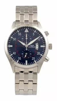 [Technos] Хронограф Дата T9696SN Мужской Синий