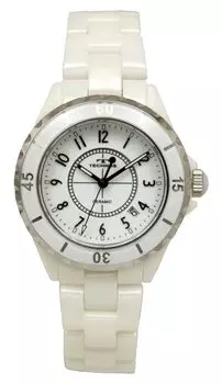 [Technos] Керамические часы с датой T9C06TW мужские белые белый