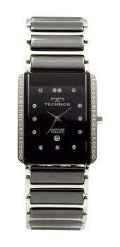 [Technos] Керамические часы T9C09TB мужские черные