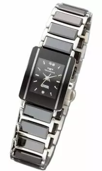Technos TECHNOS кварцевые женские часы T9796TB черный/серебристый