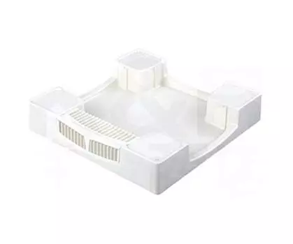 TECHNOTECH Waterproof Pan for Washing Machine With x 640 x Drum Type Washing Machine Waterproof Pan Trap Sold Separately New White [TPW640-CW2-G1 белый