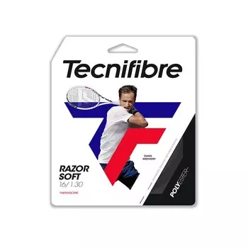 Tecnifibre Tennis Gut String RAZOR SOFT 130 Laser Soft 130 Single Tension 04GRAS130N