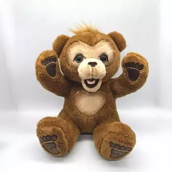 Teddy Bear Plush Toy Curious Bear Pet Doll Pillow Children s Gift 25cm