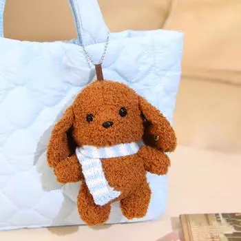 Teddy Dog Индукционная кукла Beat Doll Интерактивная плюшевая подвеска для музыкального восприятия Милая зацикливание Dog