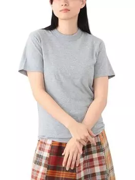 TEE Boy Basic 0 13040204654 [BEAMS BOY] Футболка женская из S/S T.GREY