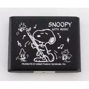 TeedaSNOOPY BAND COLLECTION Snoopy x Reed Case for Bass Clarinet Black 5 предметов для хранения SBC-05