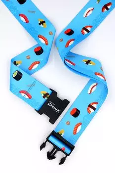 Teeoff Ремни для багажа Ремни для чемодана Ремни для багажа Ремни для чемодана Дорожная сумка Аксессуары Регулируемые 220 см 2 (Суши-Пакет)