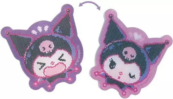 Tees Factory Acrylic Sticker Face Kuromi/Changing SR-5546446FC