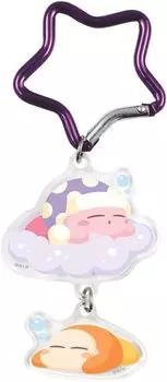 Tees Factory акриловый брелок с карабином Girls Sleep xx HK-5541710SL W4.8 H5.1 D0.3cm