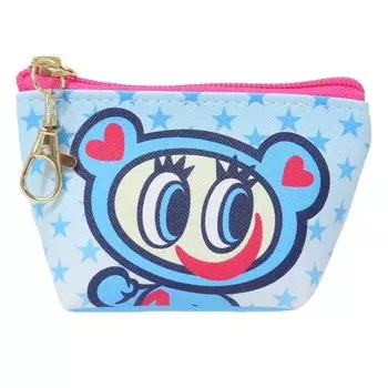 Tees Factory Angel Blue Triangular Mini Pouch Blue H7 x W11 x D5.5cm AB-5543536BL