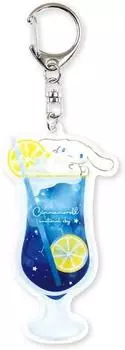 Tees Factory Cinnamoroll Acrylic Keychain Emotional Sky Drink SANRIO Sanrio 226542