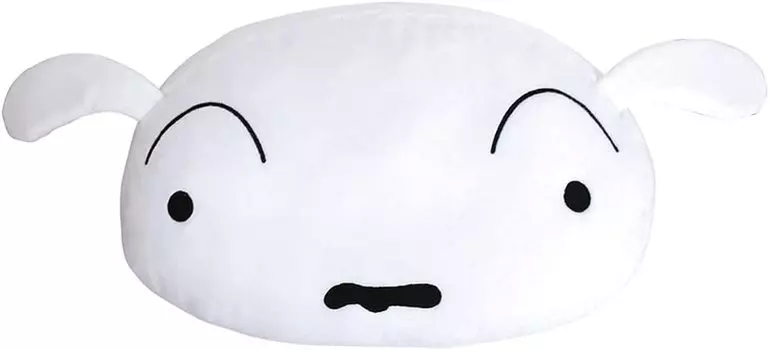 Tees Factory Crayon Mochimochi Face Cushion White Shin-chan KS-5529127SI