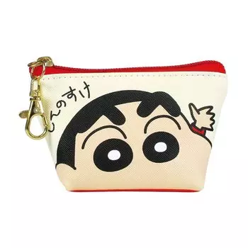 Tees Factory Crayon Triangle Mini Pouch Door Up x x D5cm Shin-chan Shin-chan H6.8 W11.5 KS-5533985SN