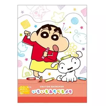 Tees Factory Crayon Various Play Memo цветные мелки x Shin-chan H14.8 W10.5cm KS-5543269CC