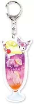 Tees Factory Kuromi акриловый брелок Emotional Sky Drink SANRIO Sanrio 226559