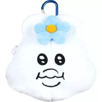 Tees Factory Npochamu stuffed toy zipper mascot with carabiner Npochamu H11 x W11 x D4.5cm NP-5541594NP