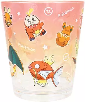 Tees Factory Pokemon Dot Tumbler Gradient Red Orange Cup Acrylic Tumbler 225378 &
