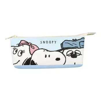 Tees Factory Pouch Snoopy двухсторонний дизайн с карманом Sorted Blue Brown & SN-5544070BB