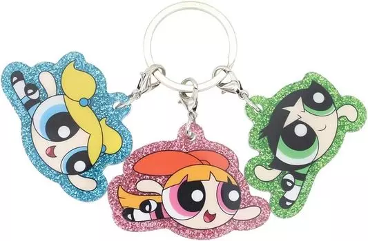 Tees Factory Powerpuff Girls 3 брелок-подвеска Летающий В50 x Ш56 x Г3 мм PW-5546356FY